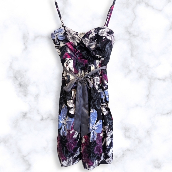 Rw&co Floral Cocktail Dress - Picture 5 of 12